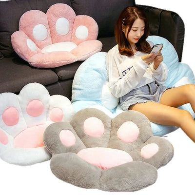 Fluffy Bear Paw Cushion